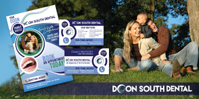 Doon South Dental - Business Advertising Design Image