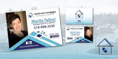 Equity Care Mortgages - Business Advertising Design Image