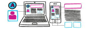 UI/UX design-web-mobile-service