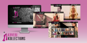 Kaveri Kollections - UI Design Image